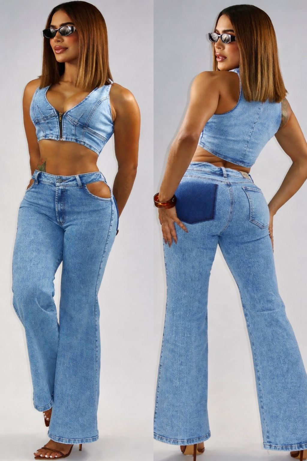 Denim Set 🔥